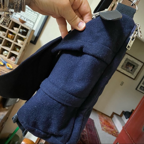 Y-3 Yohji Yamamoto Adidas wool crossbody bag Bags